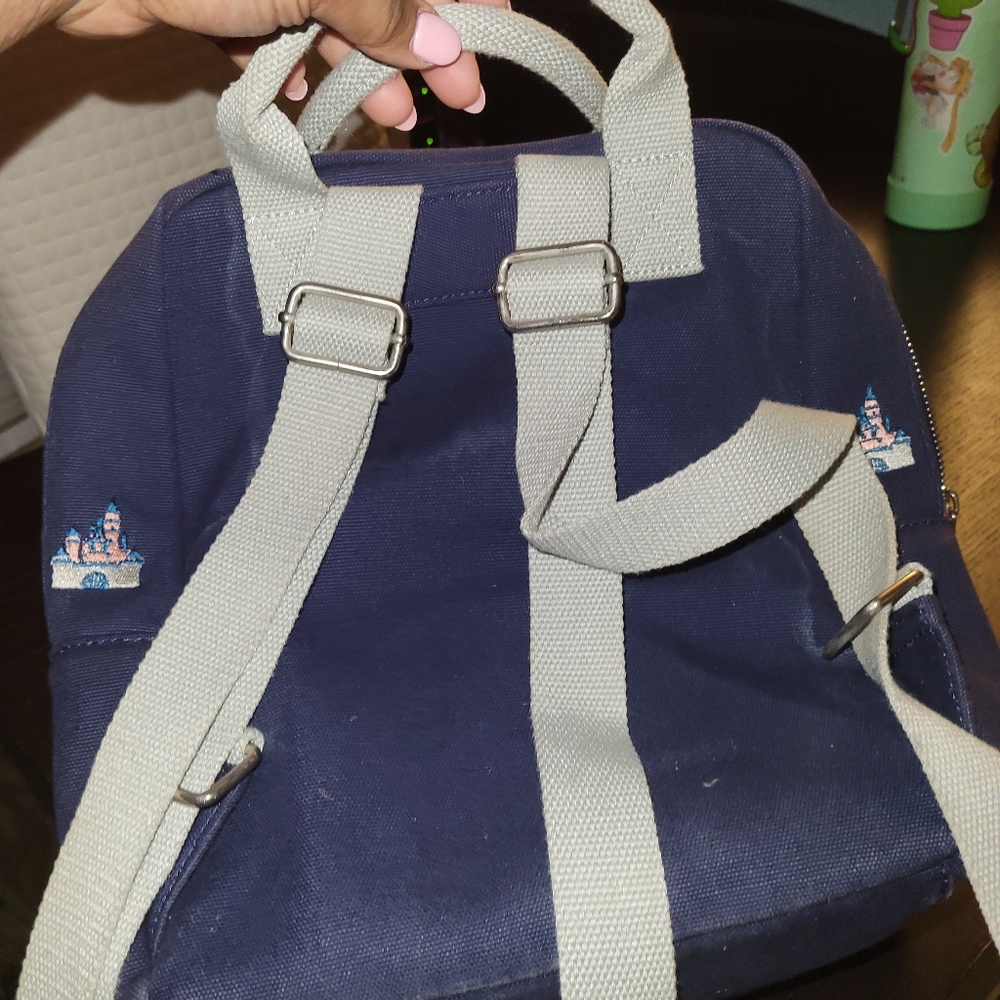 Disney lounge fly castle embroidered backpack